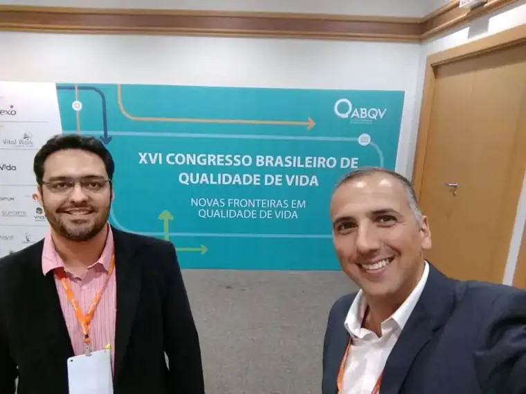 Dr. Pedro Paulo Prudente no XVI Congresso Brasileiro de Qualidade de Vida, da ABQV